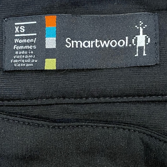 Smartwool Quilted merino wool Black Mini Skirt XS - Picture 8 of 10
